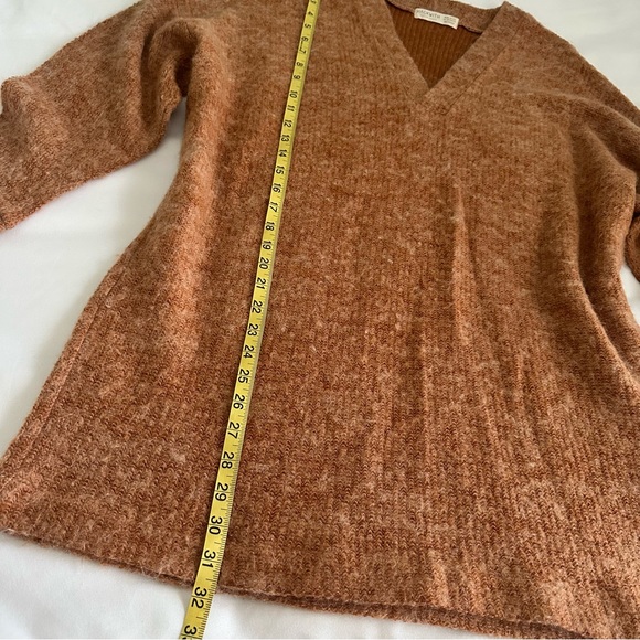 Hackwith Design House Pullover sweater. Rust. L. - Picture 5 of 10